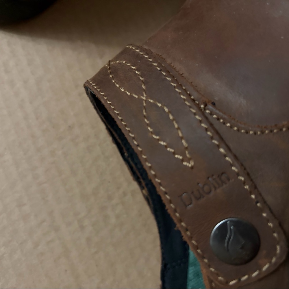 Dublin Clogs Brown Leather Ride Life Style Size 10 - Picture 8 of 9
